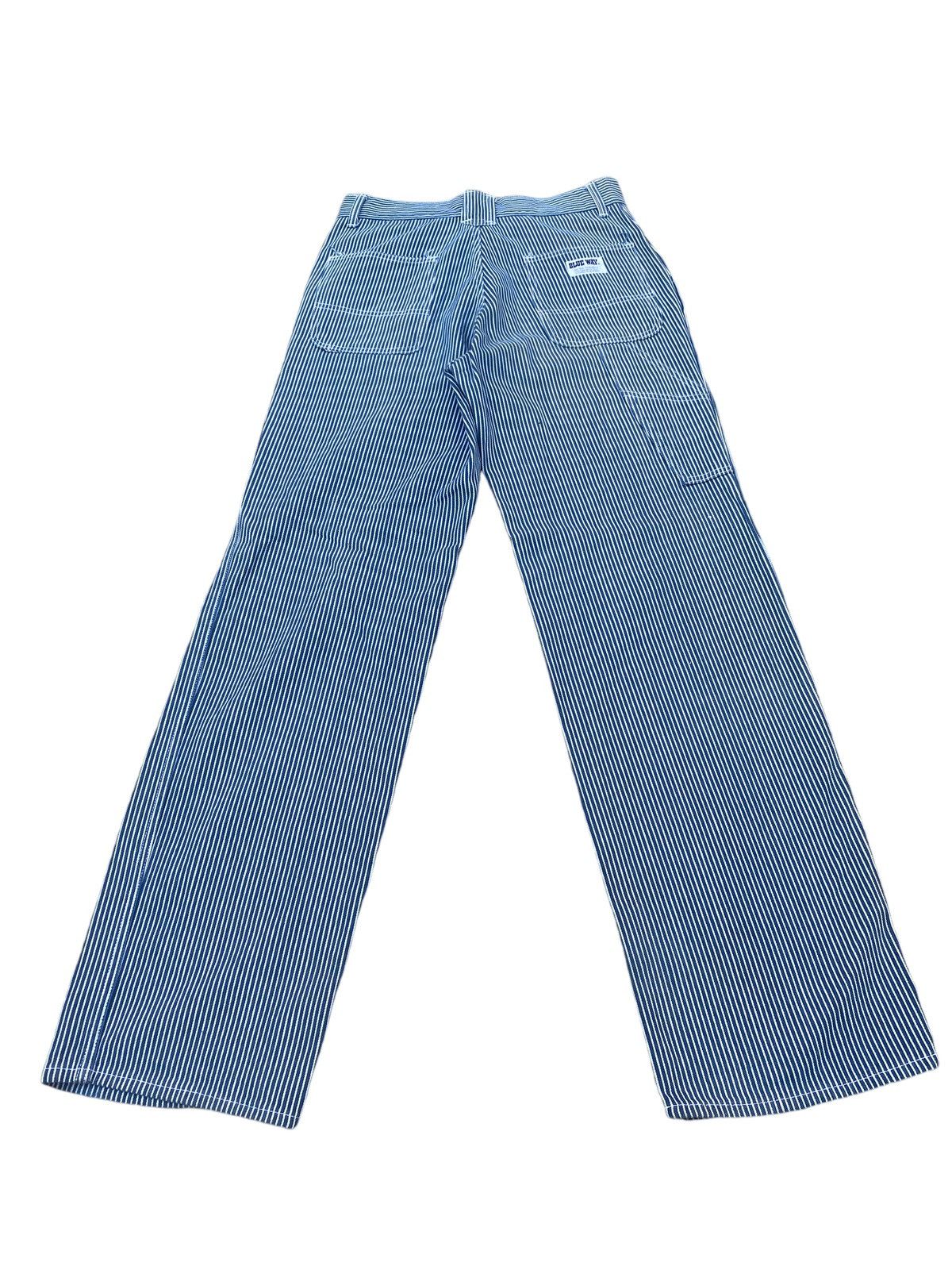 Japanese Brand Vintage Blue Way Carpenter Hickory Pant Size US 30 / EU 46 - 2 Thumbnail