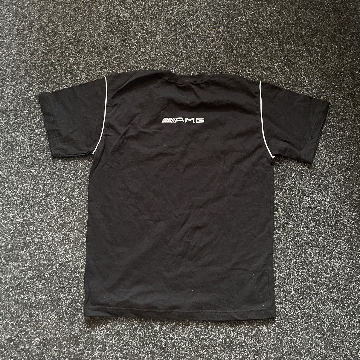 Band Tees × Mercedes-Benz Mercedes Benz AMG black tee SHIRT MOTO RACING NASCAR Size US M / EU 48-50 / 2 - 3 Thumbnail