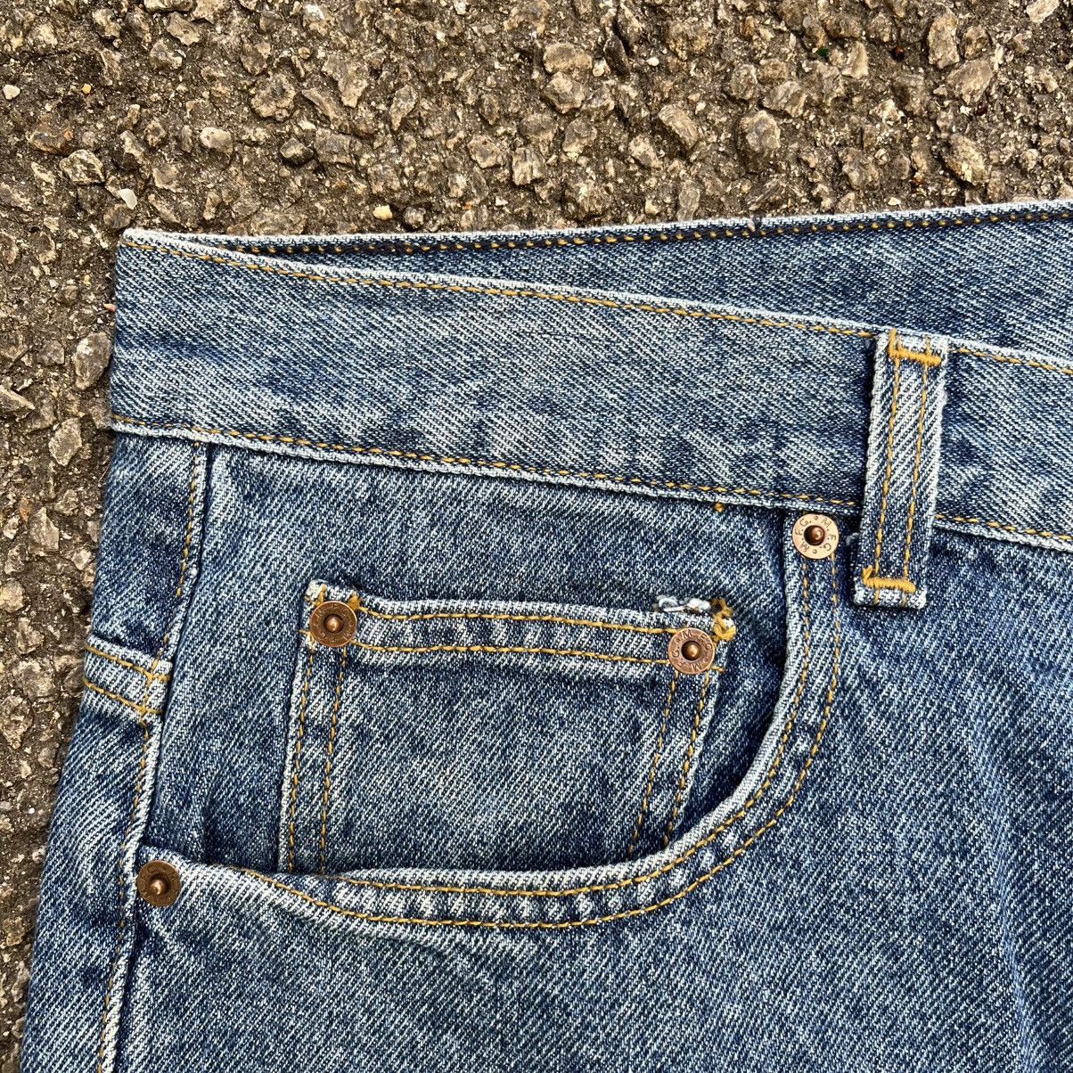 Marithe + Francois Girbaud Vintage Y2K MFG Blue Jeans Size 42 Size US 42 / EU 58 - 4 Thumbnail
