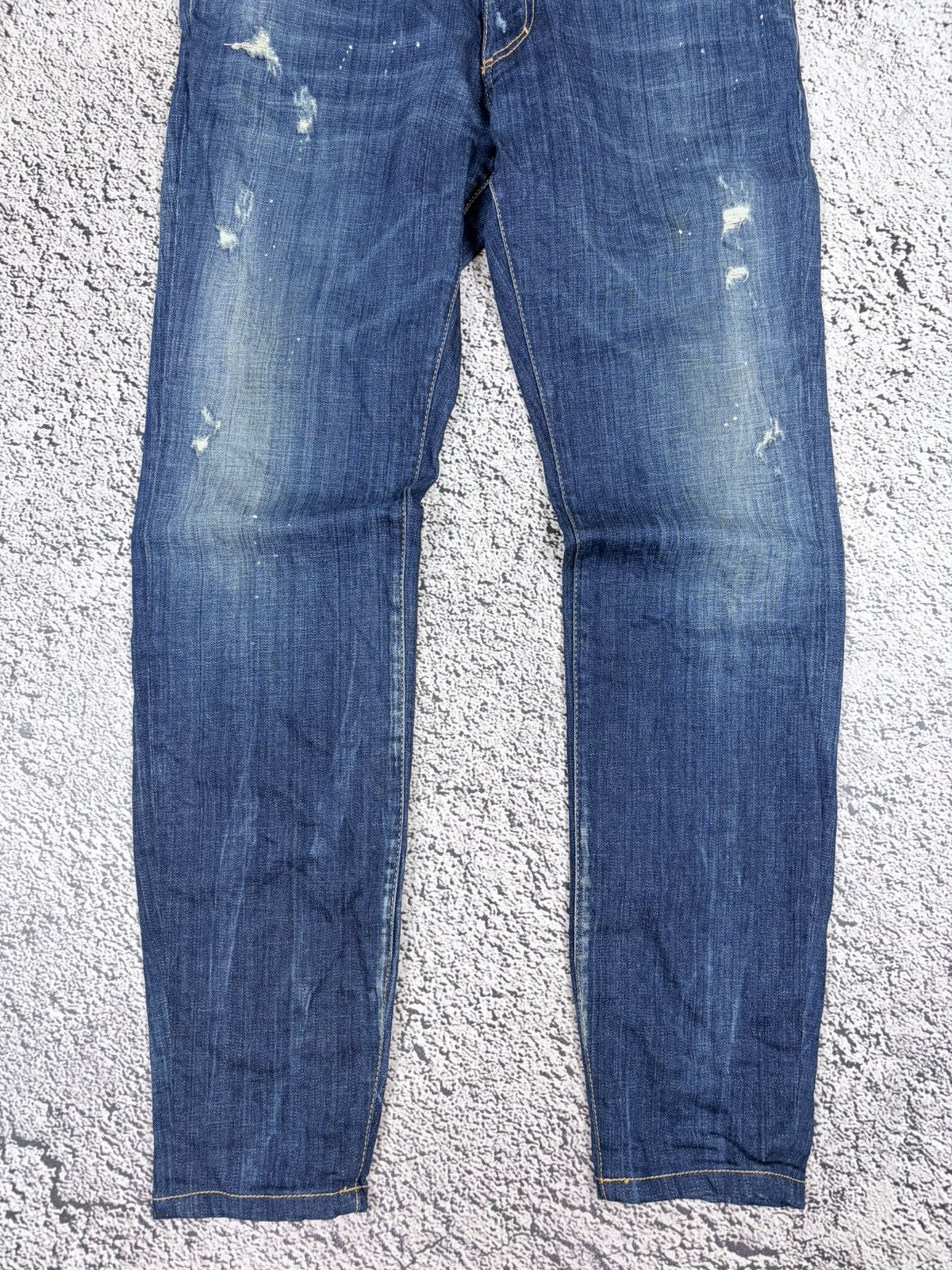 Dsquared2 Dsquared2 Cool Guy Jeans Distressed Paint Splatter Denim 52 Size US 36 / EU 52 - 2 Thumbnail