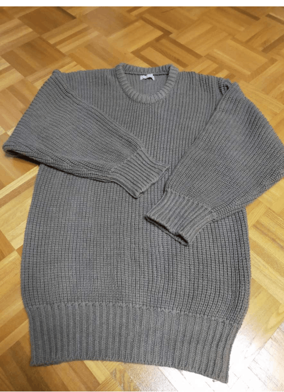 Comme des Garcons Homme Archive Oversized Cotton Sweater Size US L / EU 52-54 / 3 - 1 Thumbnail