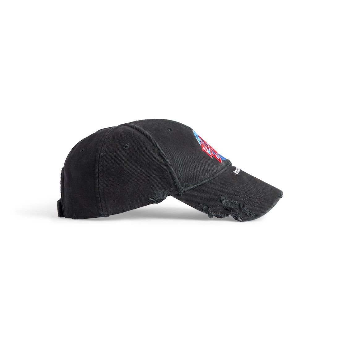 Balenciaga o1w1db10326 Size: S / Planet Earth Hat / Cap in Black Size ONE SIZE - 4 Thumbnail