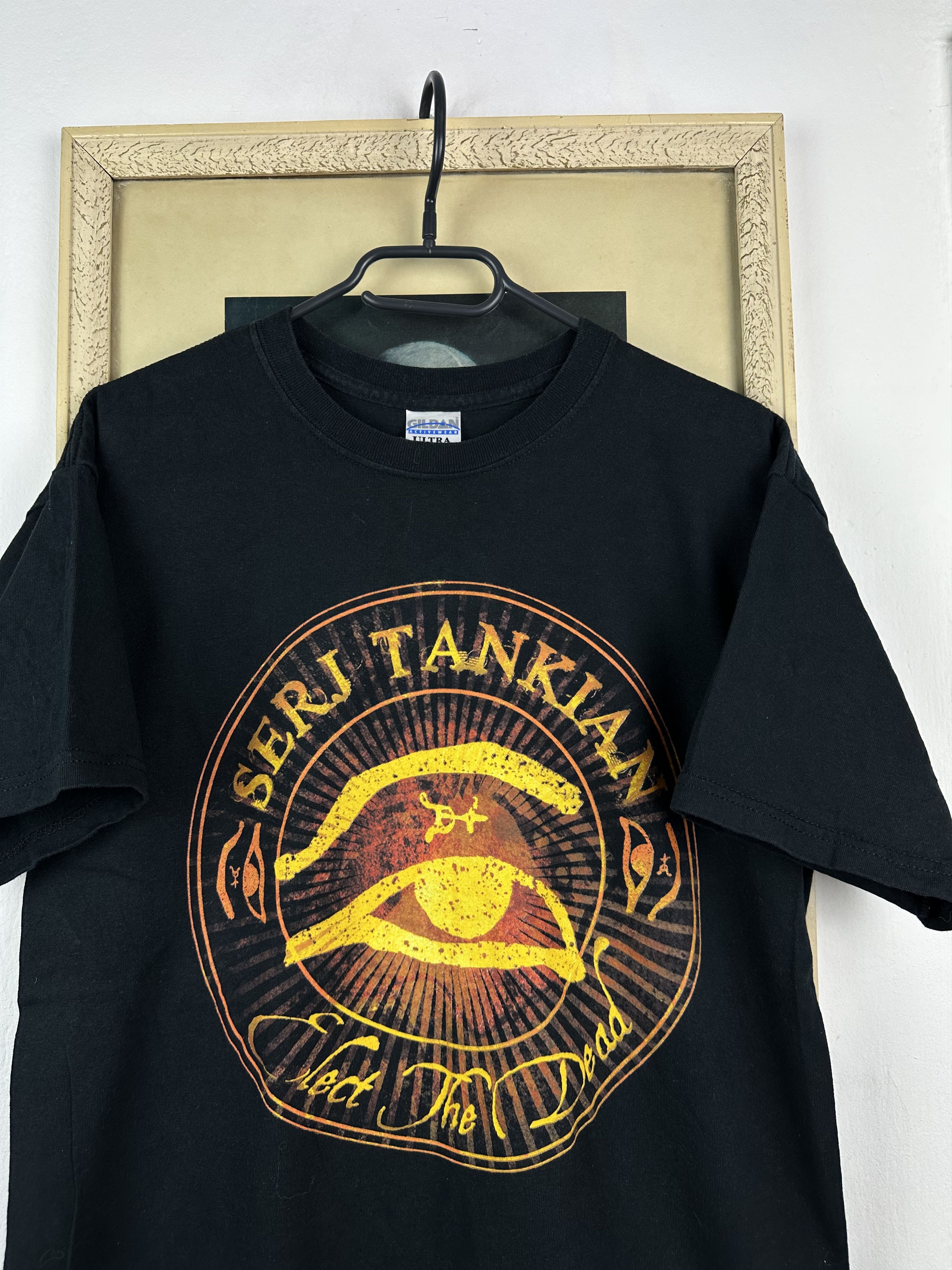 Band Tees × Vintage Vintage Serj Tankian Elect The Dead Shirt Tee Band Rare SOAD Size US M / EU 48-50 / 2 - 2 Thumbnail