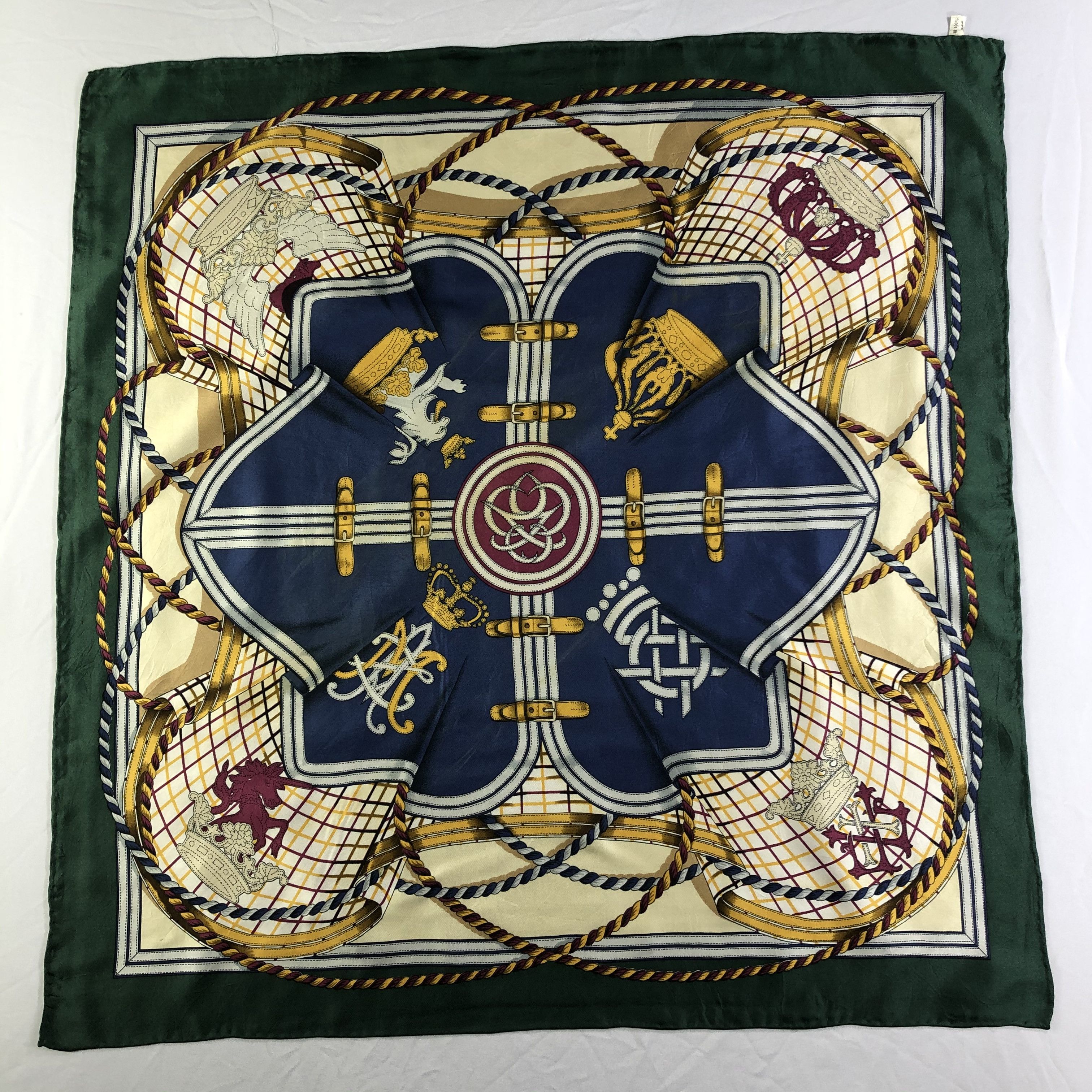 Vintage Vintage Silk Scarf Size ONE SIZE - 2 Thumbnail