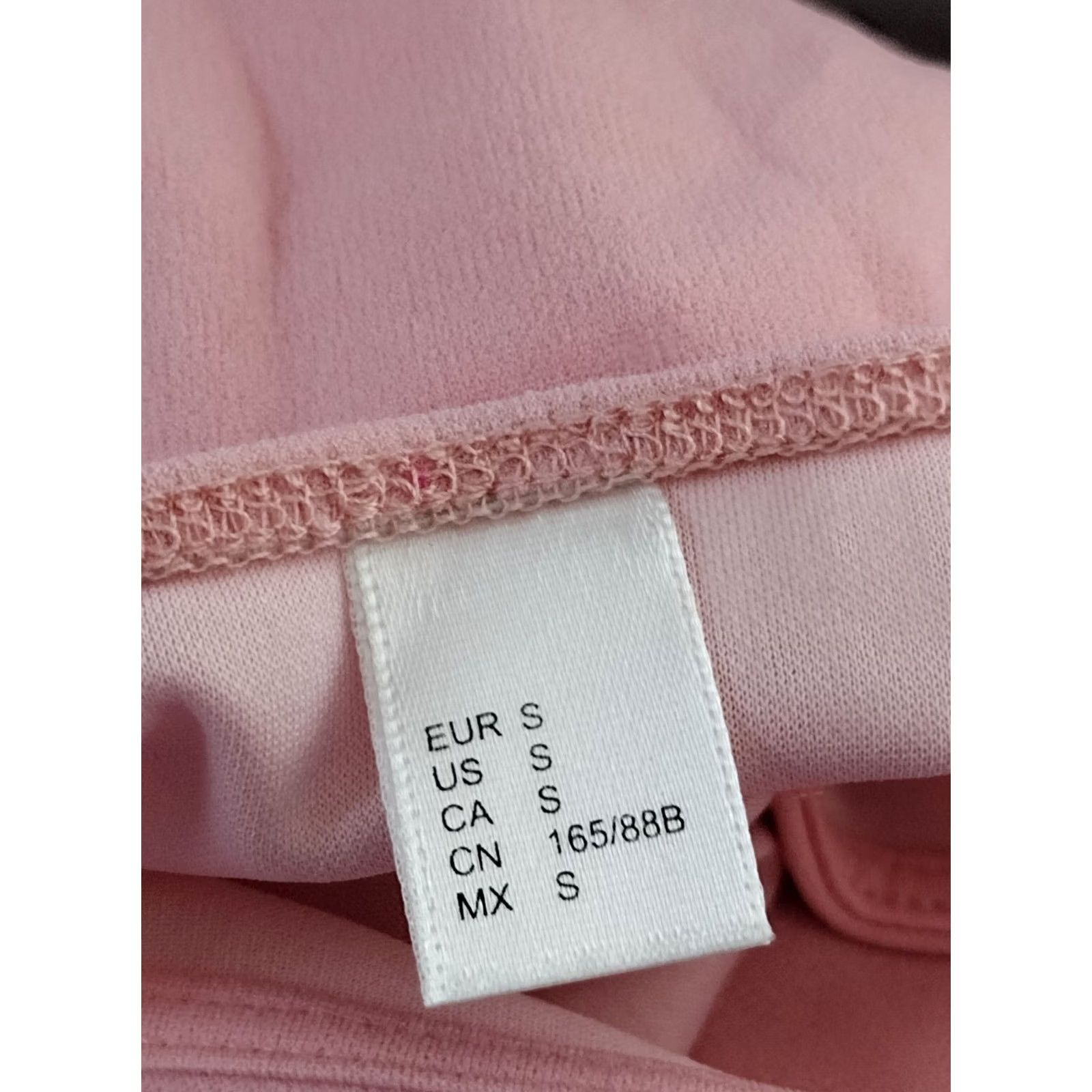 Pinko Pretty in Pink Women's Crossover Mini Dress S Pink Sleeveless V-Neck Party Clubwear Mini Dress Womens) Size S / US 4 / IT 40 - 5 Thumbnail