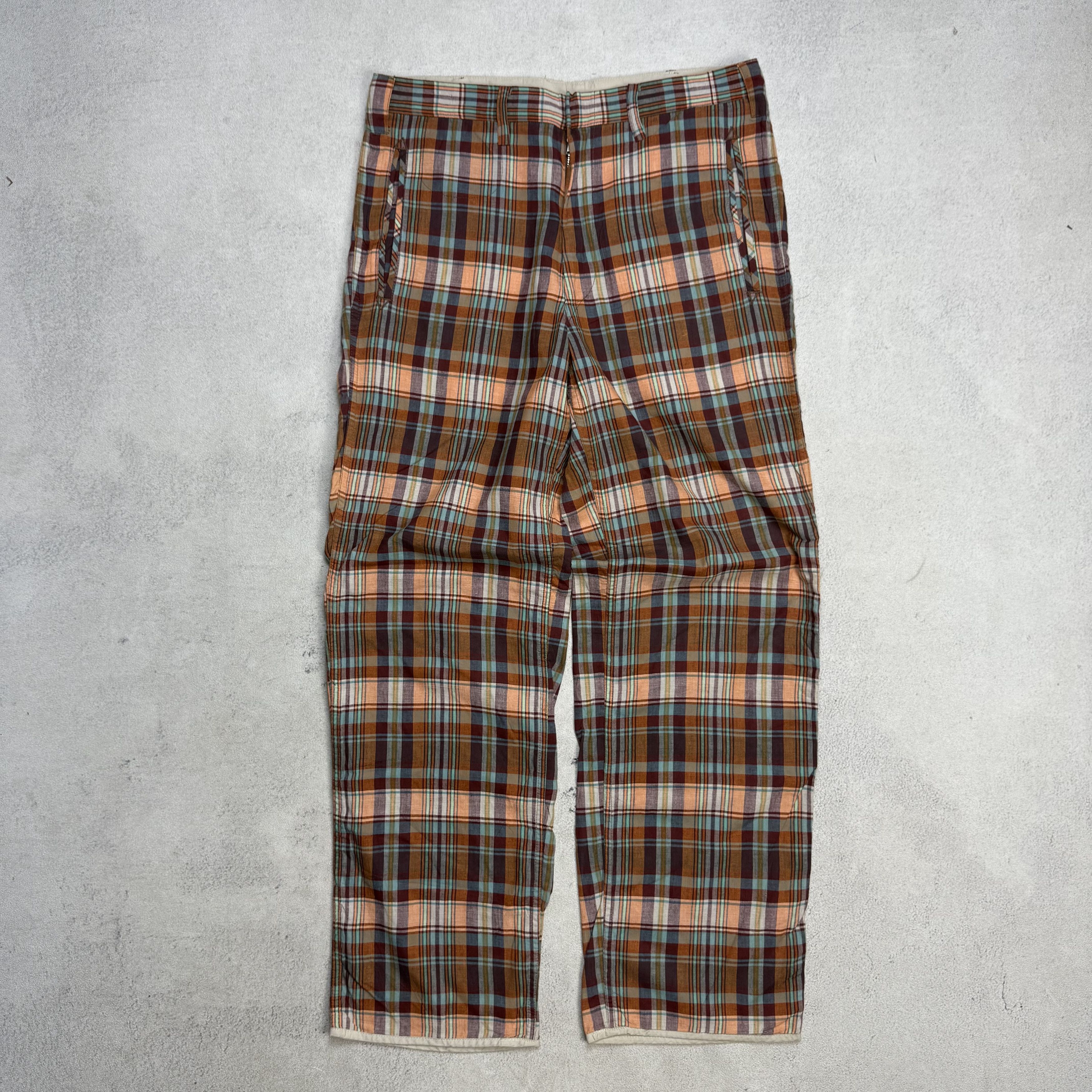 Needles Needles Nepenthes Plaid Tartan Pants Size US 31 - 1 Thumbnail