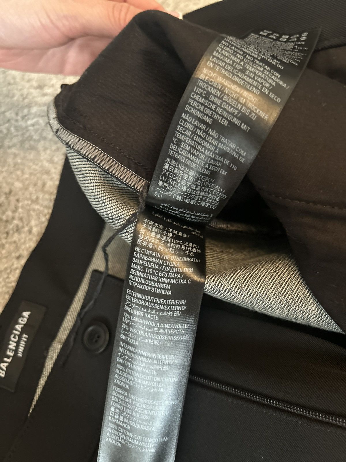 Balenciaga Balenciaga baggy trouser season24 Size US 31 - 18 Thumbnail