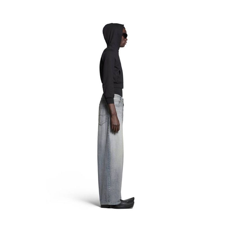 Balenciaga o1bcso1str0226 Baggy Pants in Blue Size US 26 / EU 42 - 3 Thumbnail