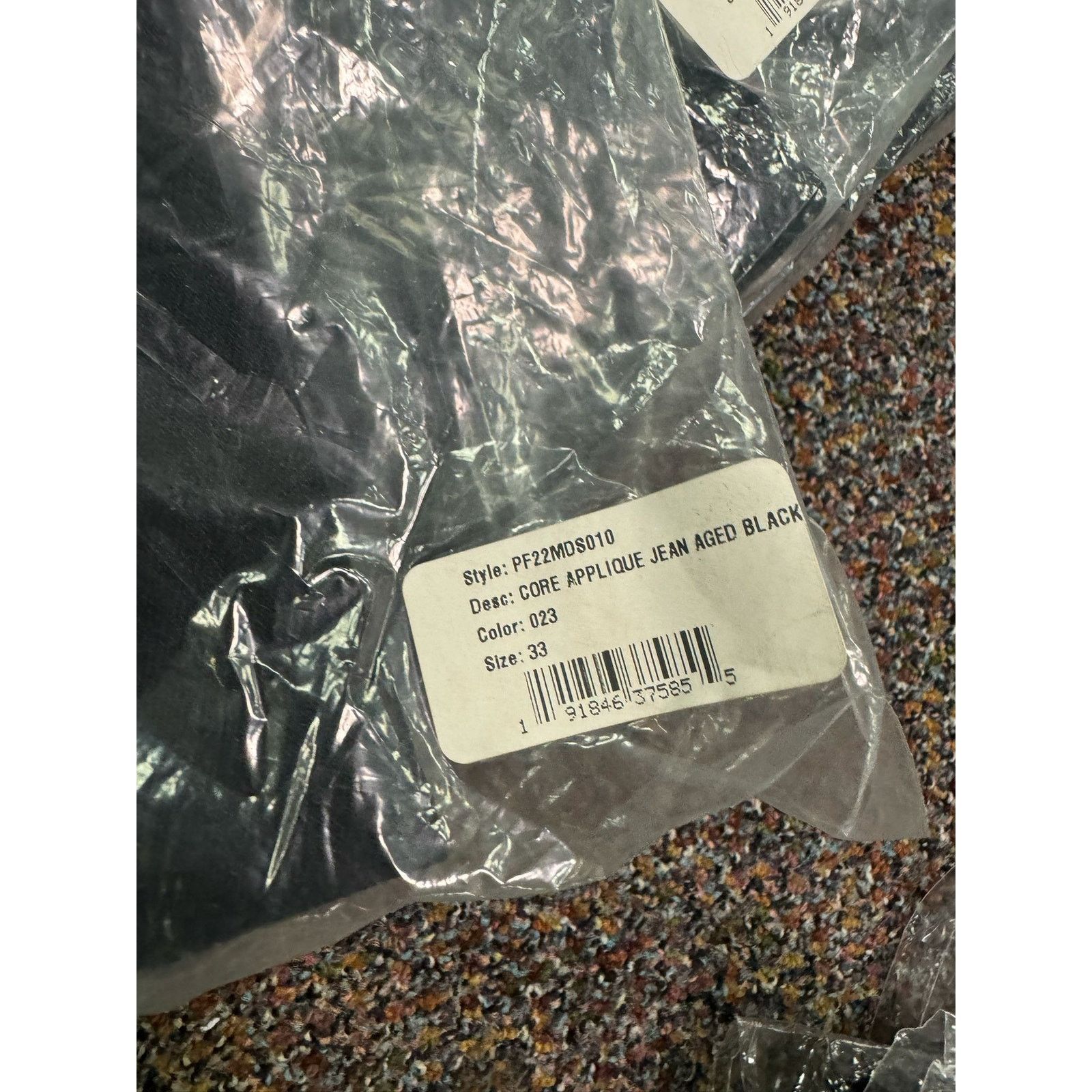 Amiri o1rshd1 Q:2 / Core Applique Jean in Aged Black Size US 33 - 22 Thumbnail