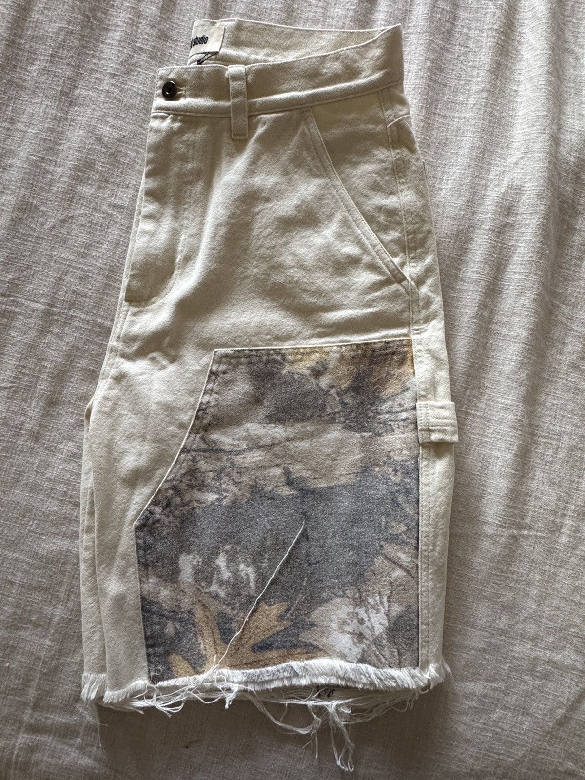 Metalwood Studio Metalwood Studio x SSENSE Cut Off Carpenter Short - 30 NWT Size US 30 / EU 46 - 4 Thumbnail