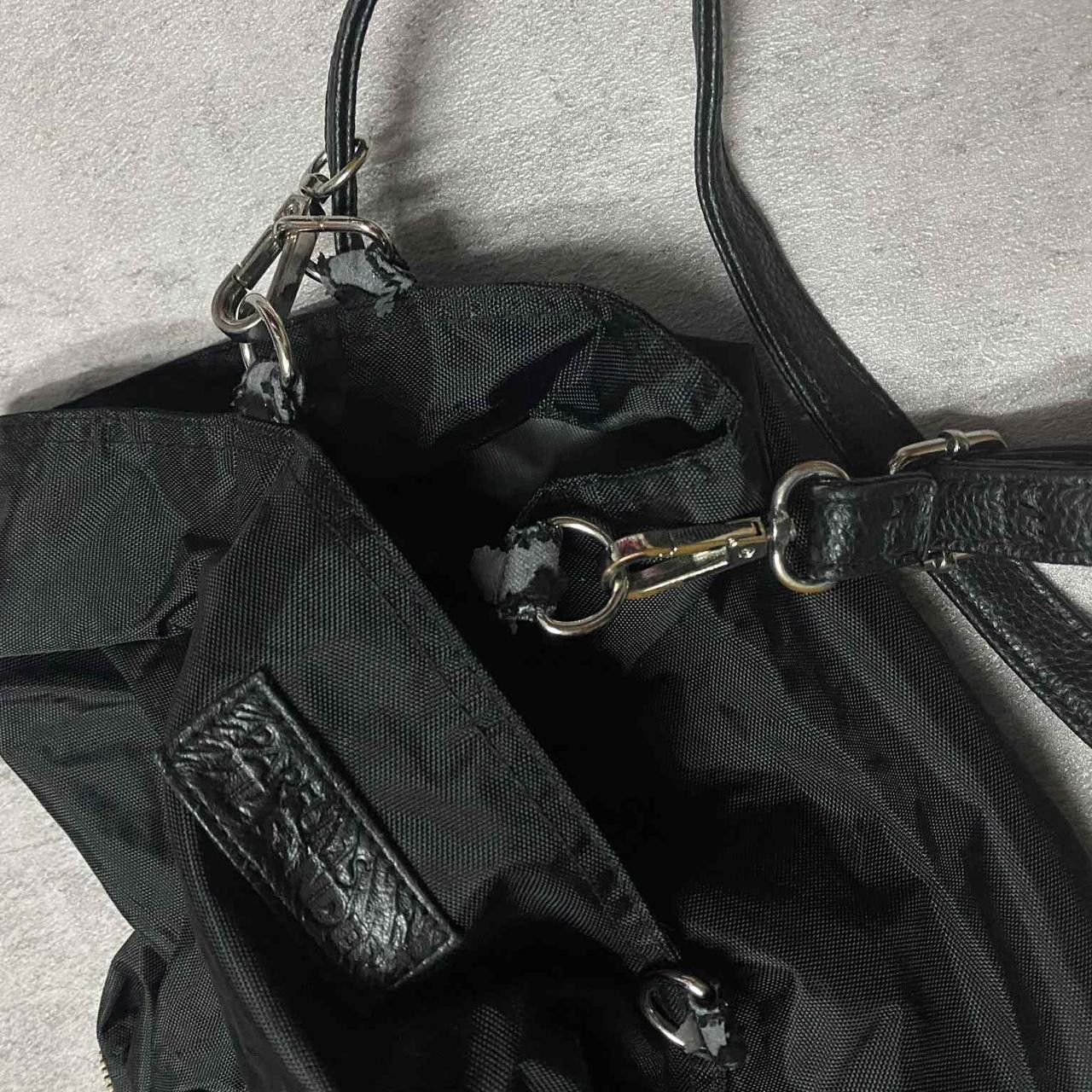 Other Black leather shoulder bag with silver hardware and multiple Size ONE SIZE - 1 Thumbnail