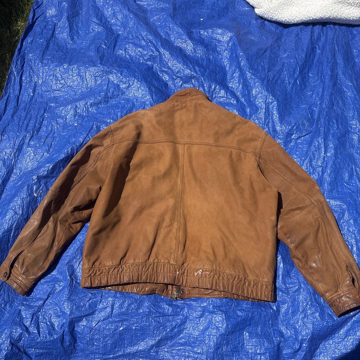 Hunt Club Vintage Hunt club brown leather jacket Size US L / EU 52-54 / 3 - 2 Thumbnail
