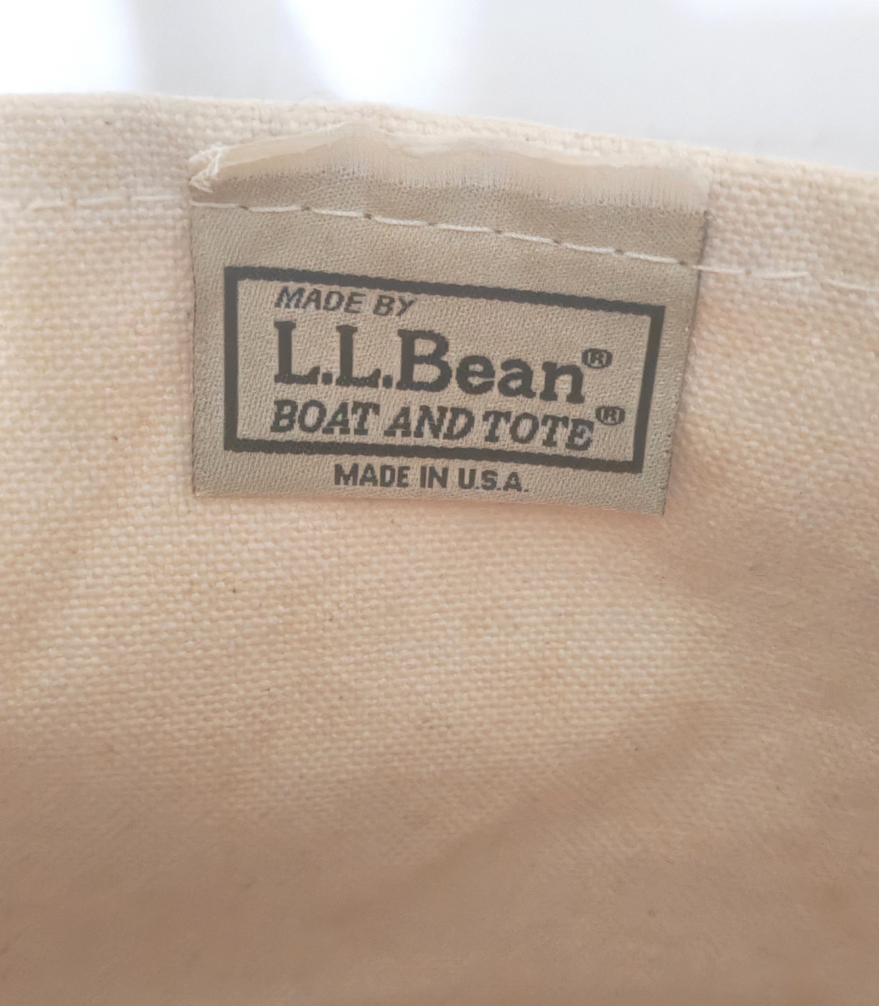 L.L. Bean L.L.Bean Boat and Tote Bag Made in USA 🇺🇸 Size ONE SIZE - 6 Thumbnail