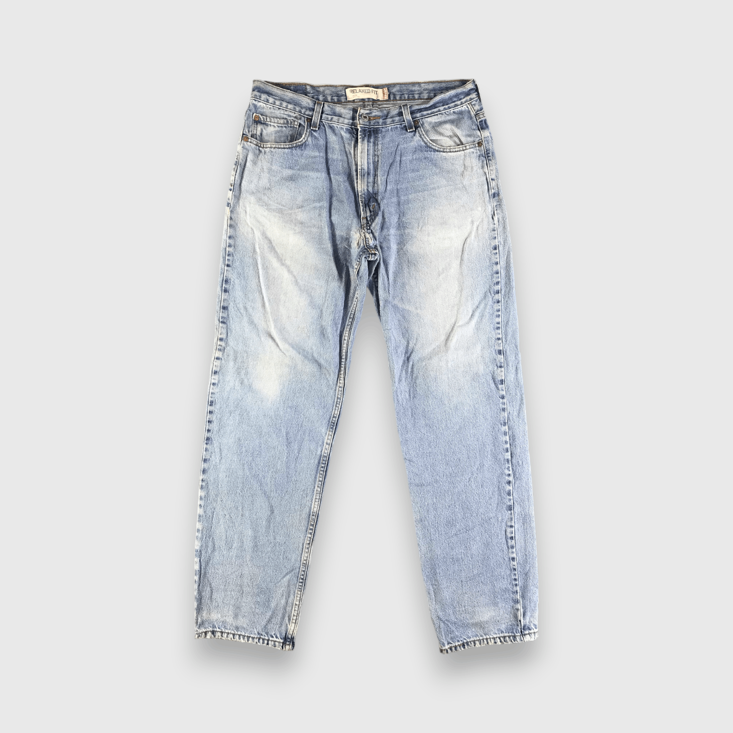 Levi's Vintage Light Wash Levis 550 Jeans-J3261 Size US 37 - 1 Thumbnail