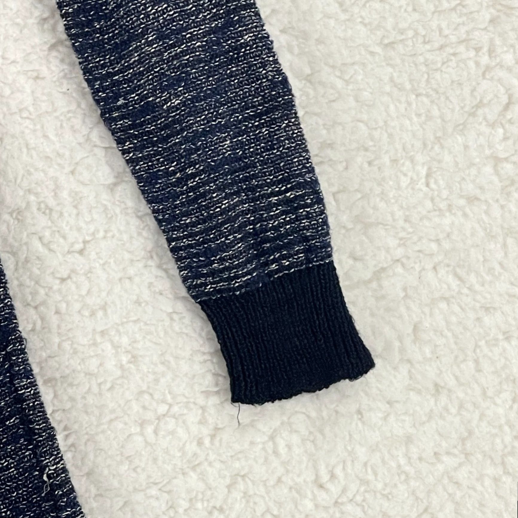 Eileen Fisher Eileen Fisher Cardigan Sweater Womens Small Blue Linen Blend Knit Open Front Raglan Sleeve V-Neck Size S / US 4 / IT 40 - 4 Thumbnail
