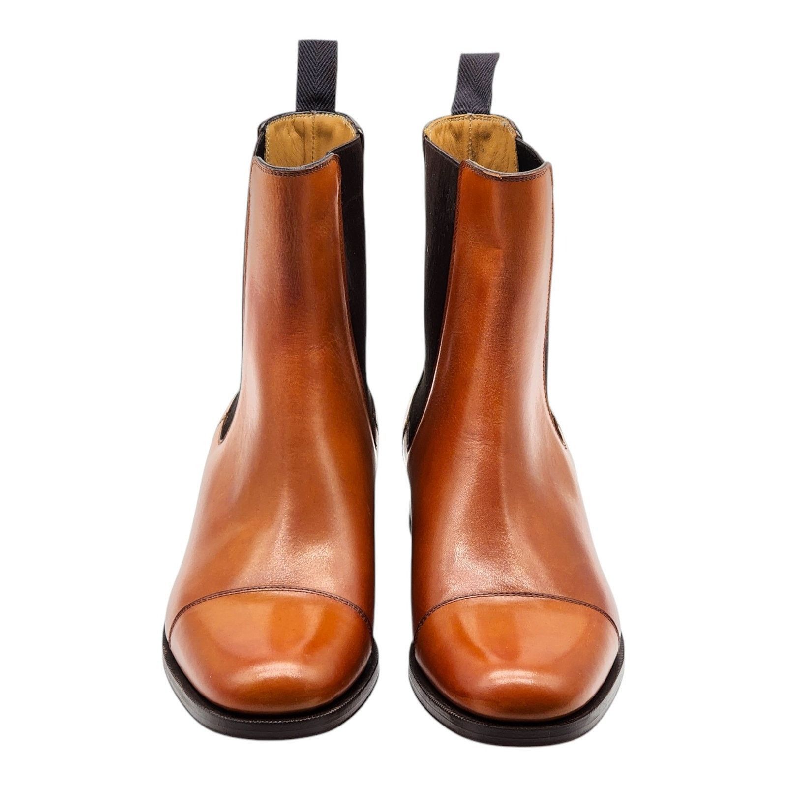 Christian Louboutin Antonio Chelsea Boots Brown Leather EU 40.5 US 7.5 NWB $1350 Size US 7.5 / EU 40-41 - 4 Thumbnail