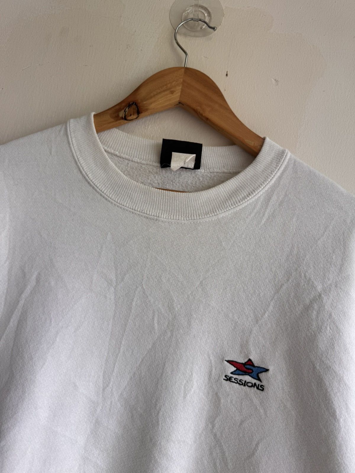 Sessions Vintage 90s SESSIONS SKATEBOARD SWEATSHIRT SMALL LOGO Size US L / EU 52-54 / 3 - 3 Thumbnail