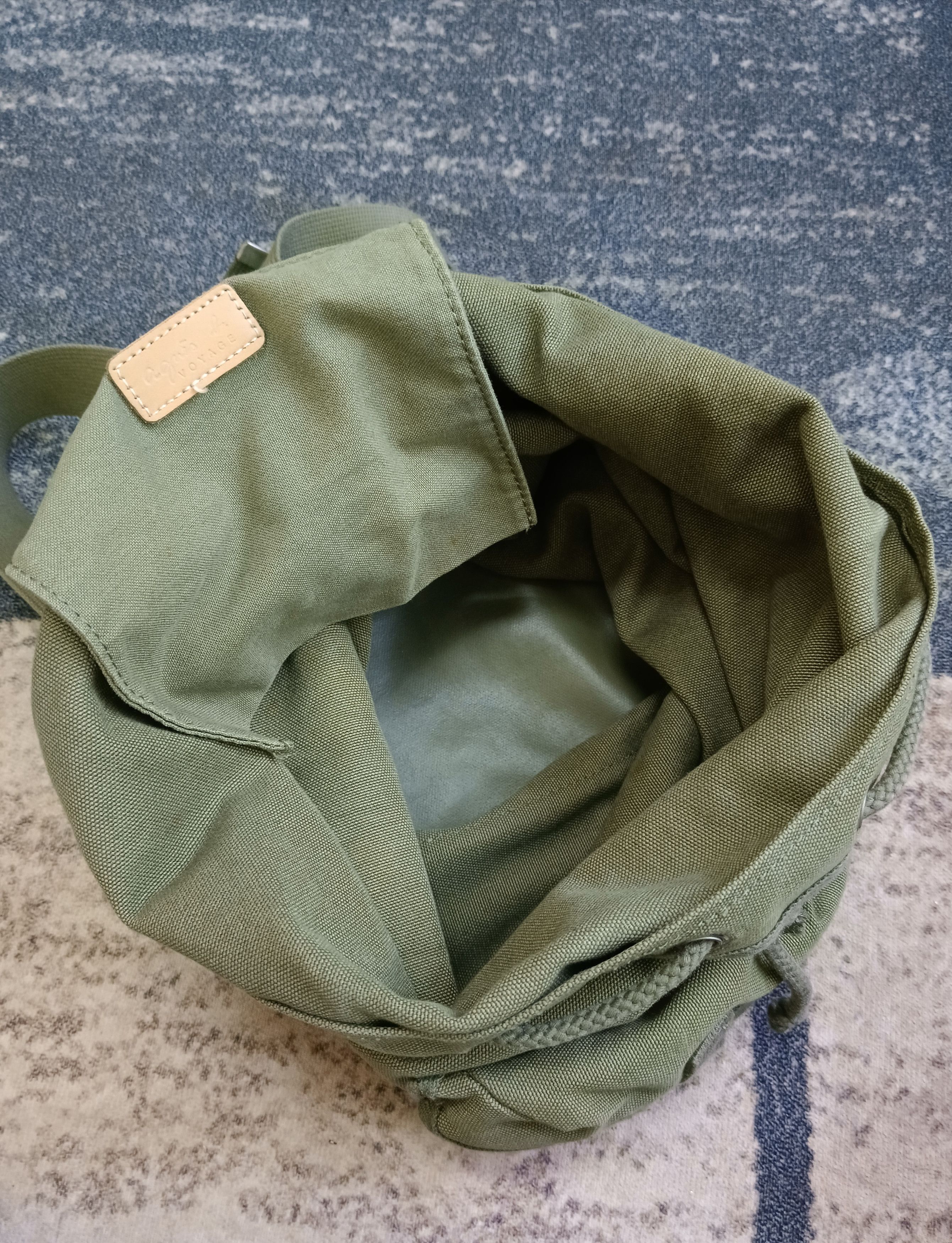 agnes b. AGNES B MILITARY STYLE OLIVE GREEN CROSSBODY Size ONE SIZE - 5 Thumbnail