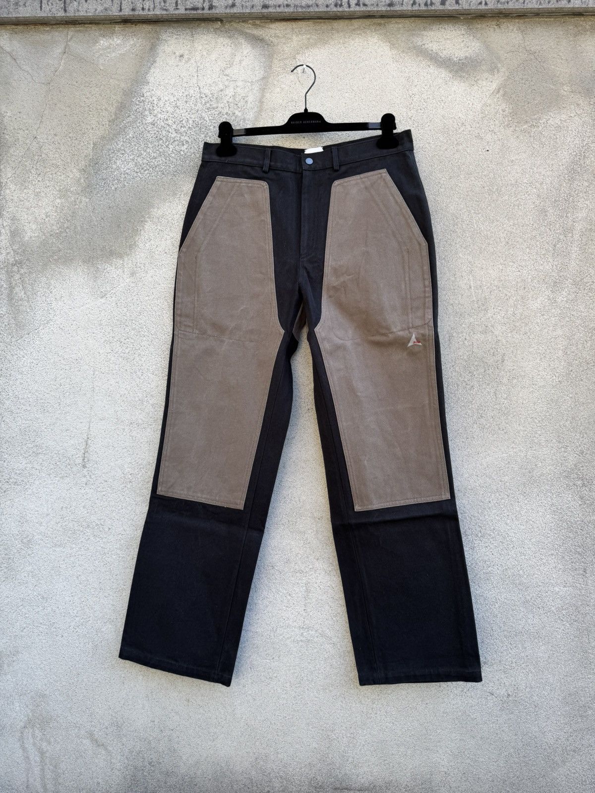 ROA ROA Fomes Double Knee Washed Canvas Pant Size US 34 / EU 50 - 1 Thumbnail
