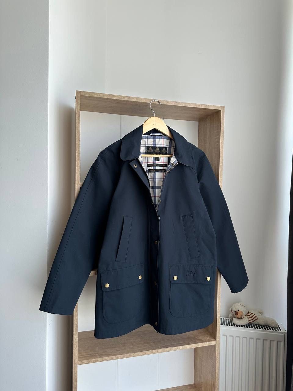 Barbour × Vintage Vintage Barbour Flurry Blue Weather Comfort Jacket Size US M / EU 48-50 / 2 - 14 Thumbnail