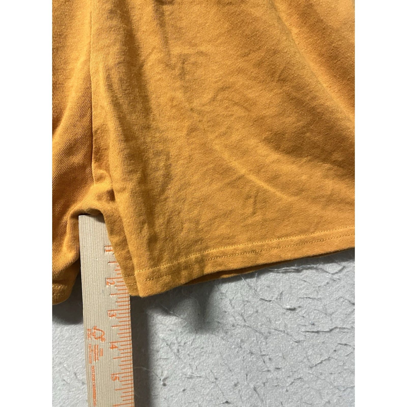 Vintage Care Bears Shorts Women SM Boyfriend High Waisted Orange Embroidered Short Size 28" / US 6 / IT 42 - 5 Thumbnail