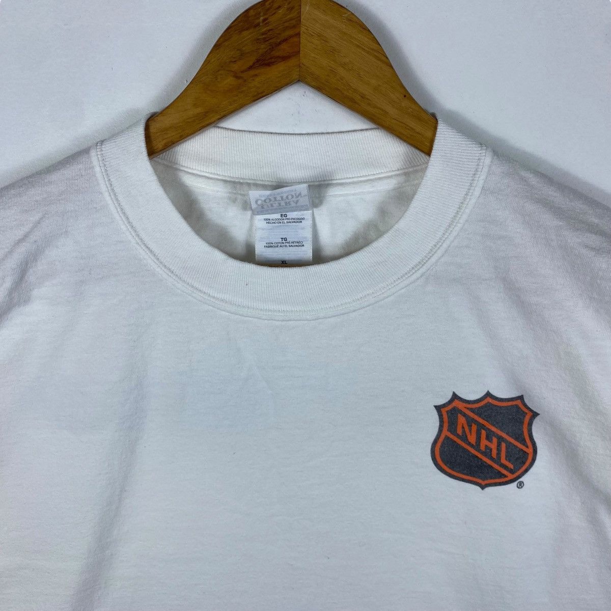 NHL Vintage 00's NHL The Coolest Game Graphic Longsleeve Tee Size US XL / EU 56 / 4 - 2 Thumbnail