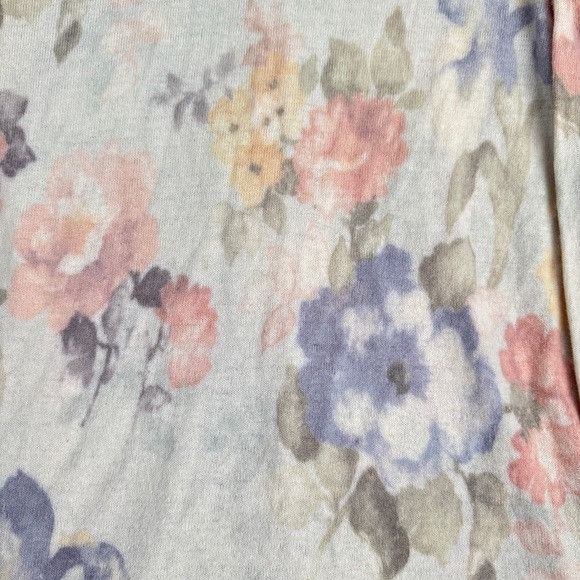 Other Vintage Gabriella T. Merino Wool Blend Floral Pattern Cardig Size L / US 10 / IT 46 - 3 Thumbnail