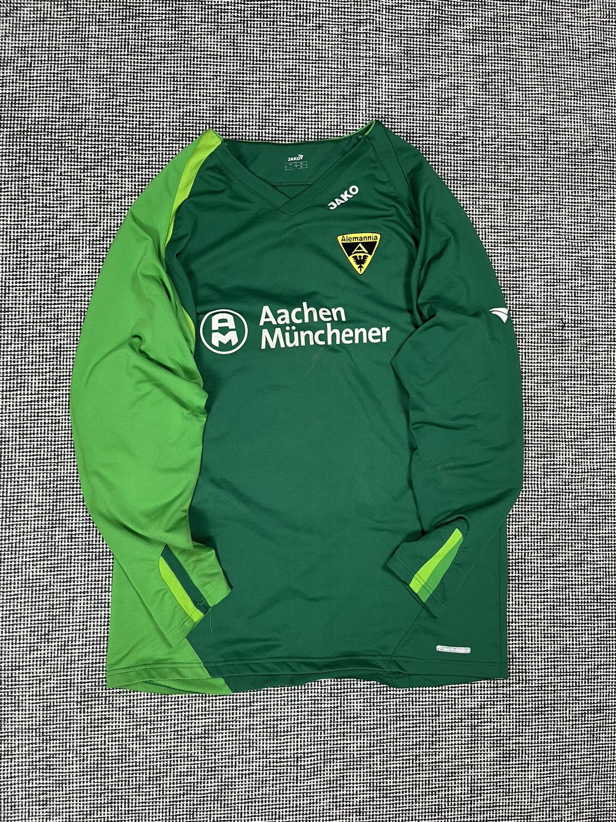Vintage 2007/2008 Alemannia Aachen rare soccer goalkeeper Jersey GK Size US XL / EU 56 / 4 - 3 Thumbnail