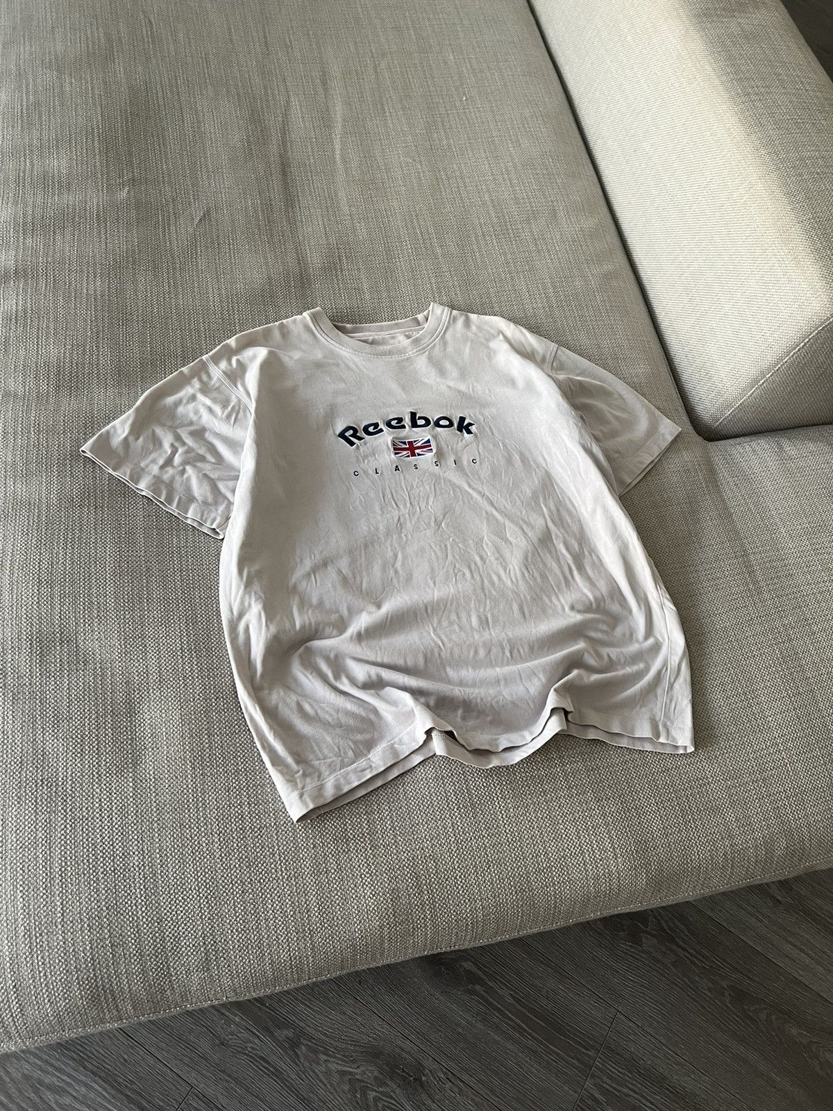 Reebok × Vintage Vintage 💥 Reebok T-Shirt Tee Size US XL / EU 56 / 4 - 4 Thumbnail