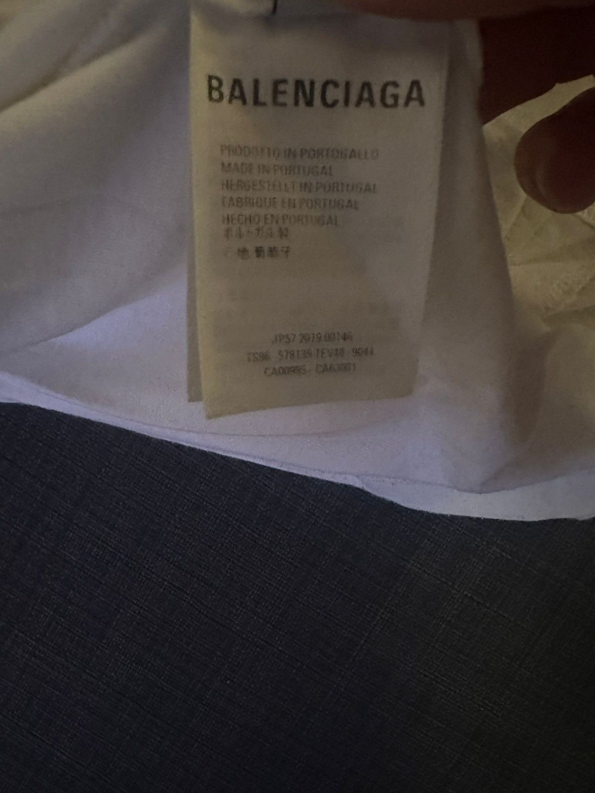 Balenciaga Balenciaha tee Size US L / EU 52-54 / 3 - 3 Thumbnail