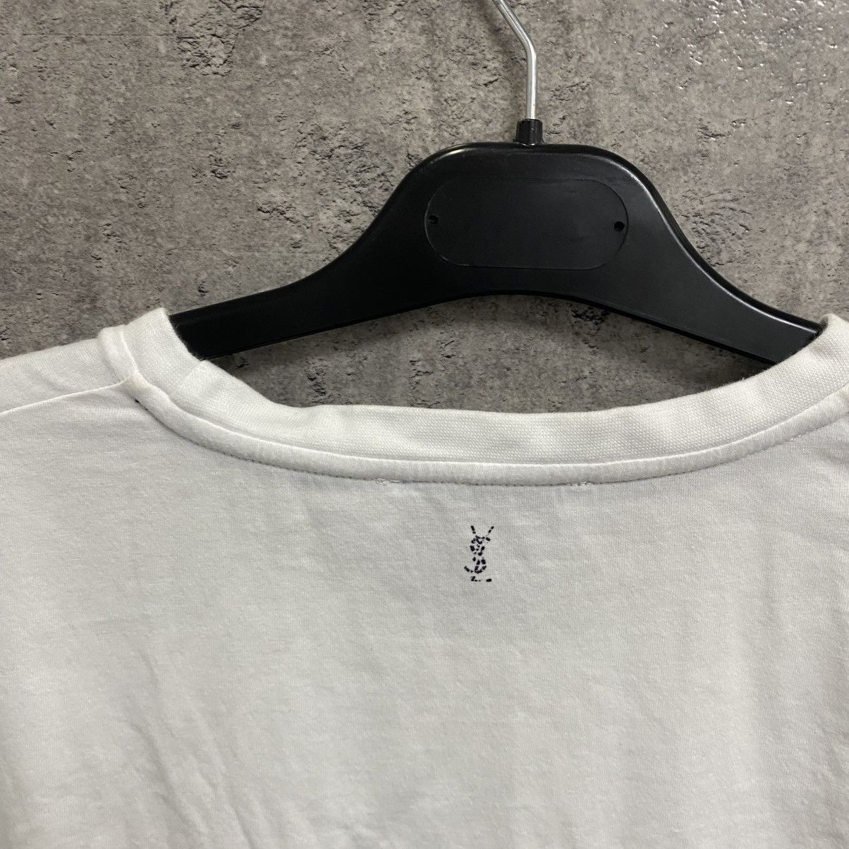 Yves Saint Laurent Vintage Yves Saint Laurent T-Shirt Big Logo YSL White Size US XL / EU 56 / 4 - 8 Thumbnail