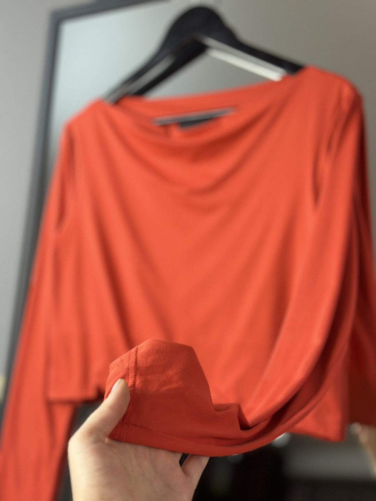OSKA ISCHIKO OSKA Oversized Orange Long Sleeve Tunic Top sz 46 Size S / US 4 / IT 40 - 7 Thumbnail