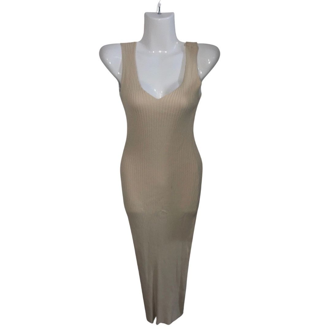 Forever 21 Ribbed Tank sleeveless Midi Dress XS festival vacation Y2K Size XS / US 0-2 / IT 36-38 - 1 Thumbnail