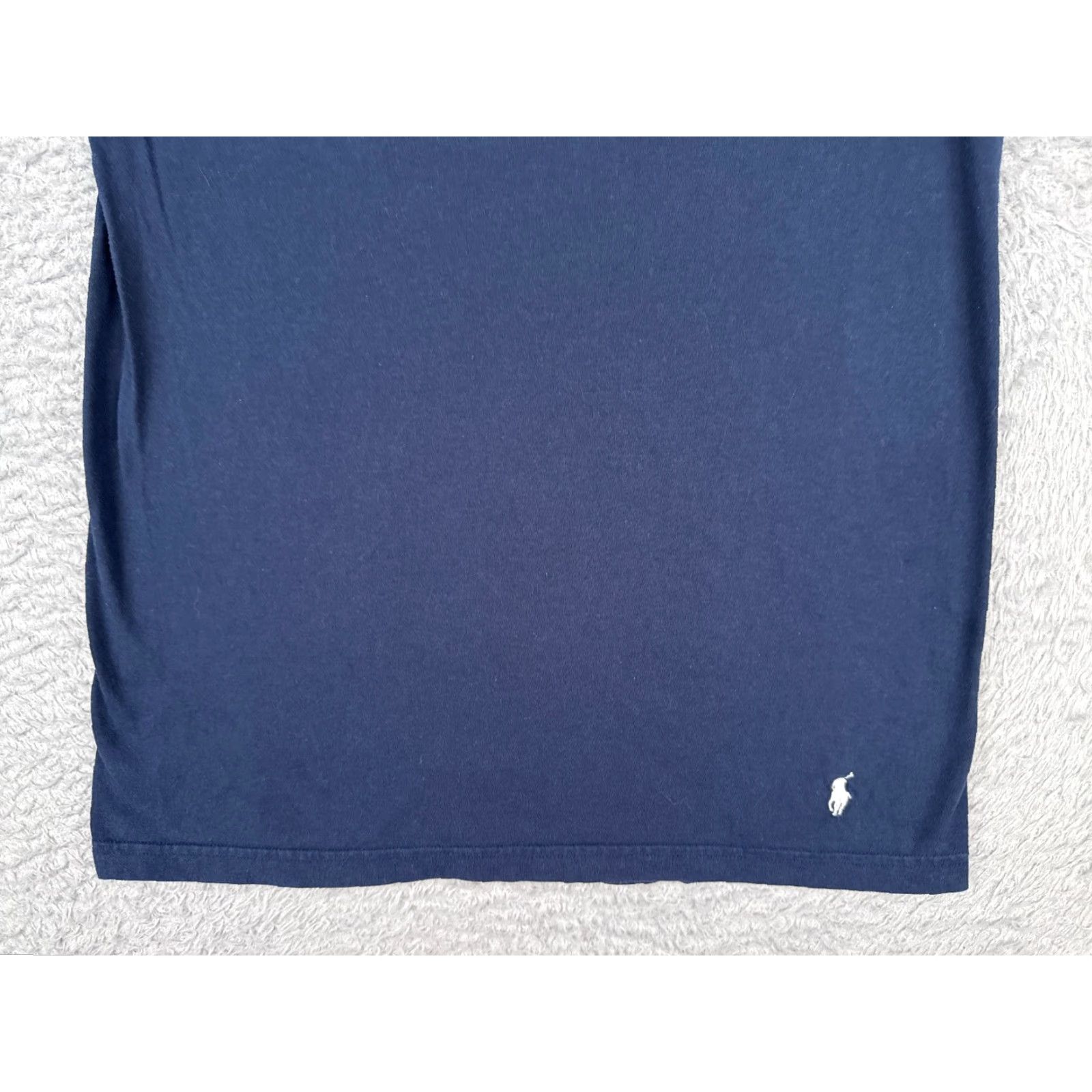 Ralph Lauren Polo Ralph Lauren Shirt Men Medium Blue V-Neck Classic Fit 100% Cotton Short Sleeve Size US M / EU 48-50 / 2 - 5 Thumbnail