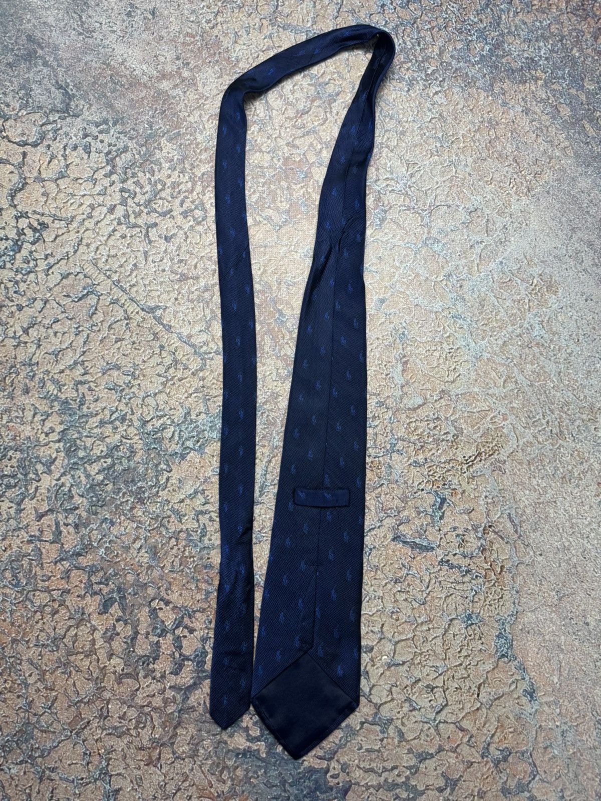 Vintage Ralph Lauren monogram tie Size ONE SIZE - 4 Thumbnail