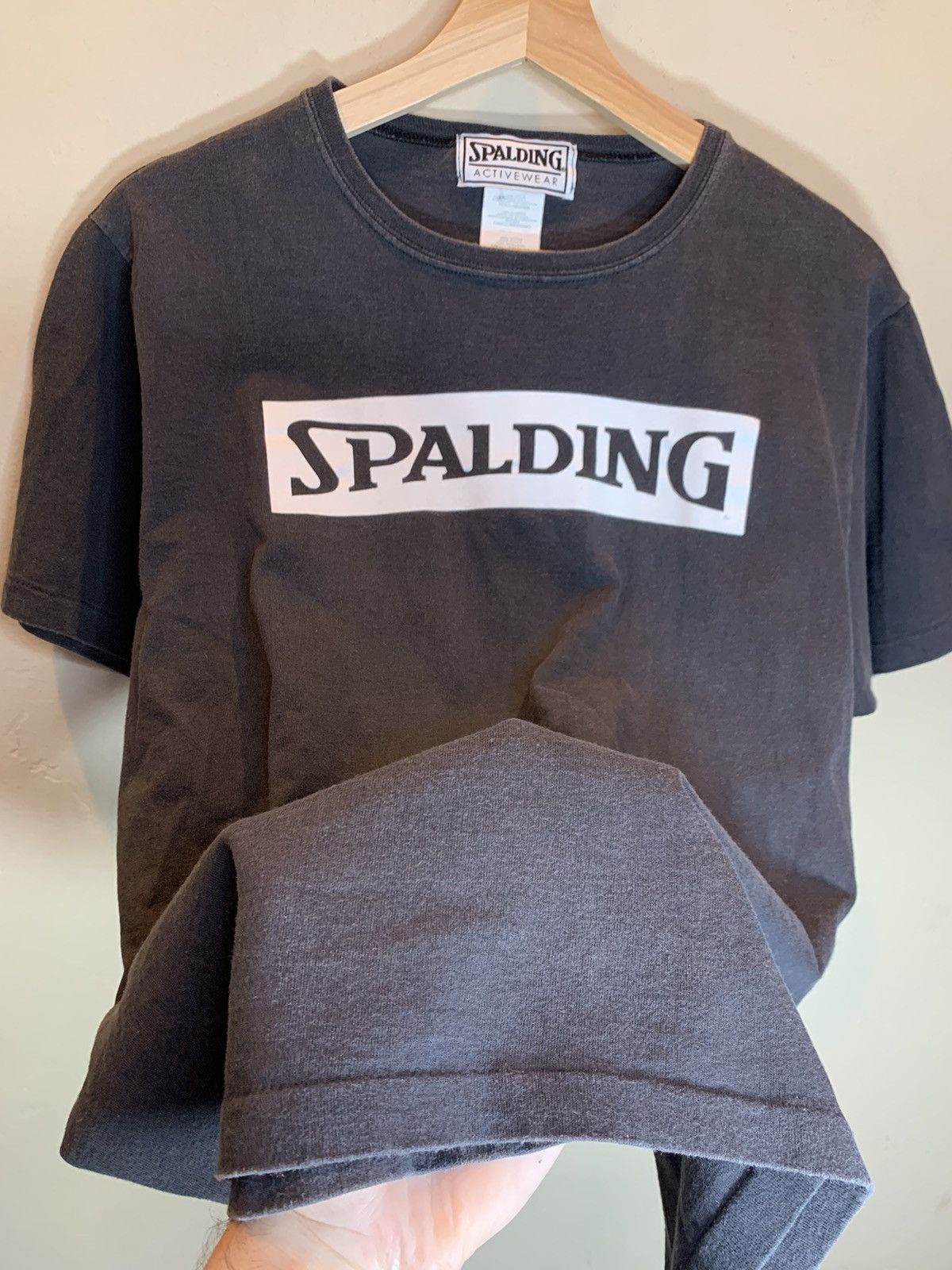 Spalding *RARE* Vintage Spalding Basketball Faded Single Stitch Shirt Size US M / EU 48-50 / 2 - 4 Thumbnail