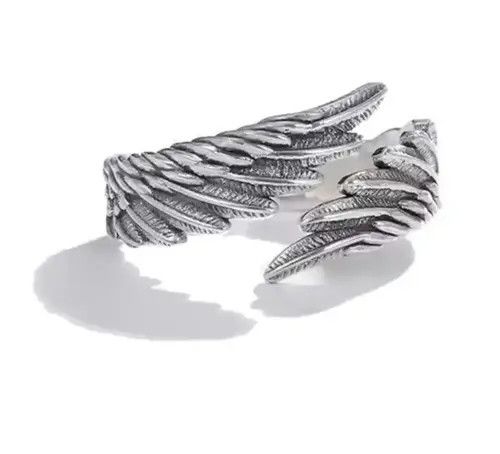 Jewelry Yoshimi x Ahata Feather Adjustable Ring Size ONE SIZE - 5 Thumbnail