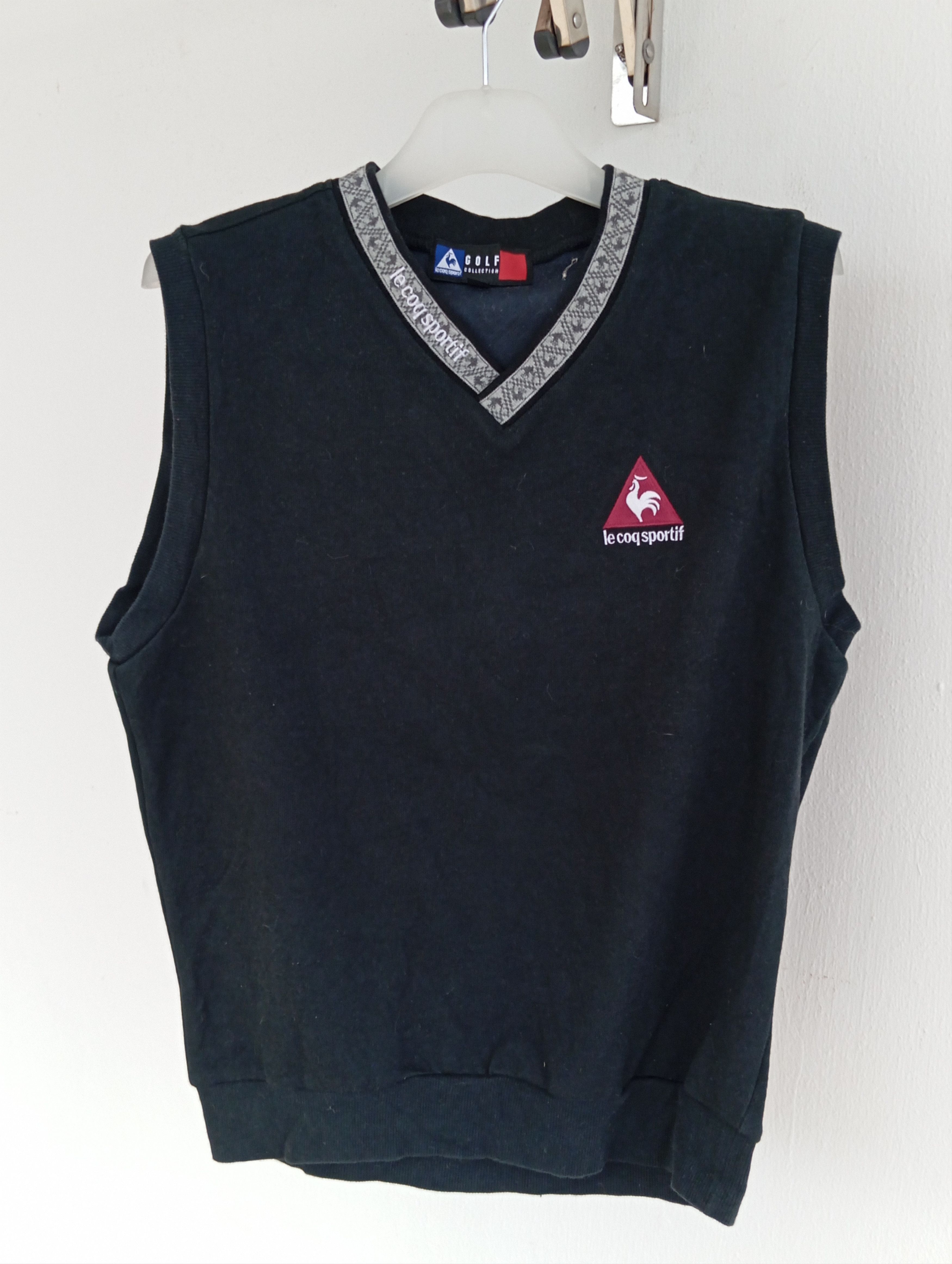 Le Coq Sportif × Vintage Le Coq Sportif sleeveless rare Size US M / EU 48-50 / 2 - 1 Thumbnail