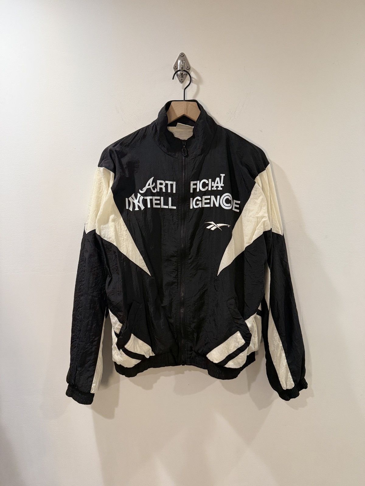 Vintage Vintage Reebok “Artificial Intelligence” Track Jacket Size US M / EU 48-50 / 2 - 3 Thumbnail