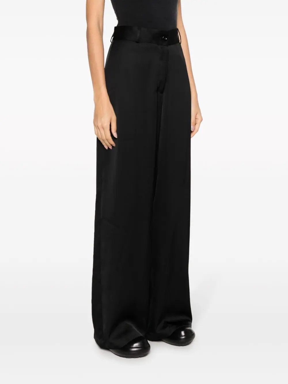 Jil Sander o1y1025 Casual Pant in Black Size 30" / US 8 / IT 44 - 3 Thumbnail