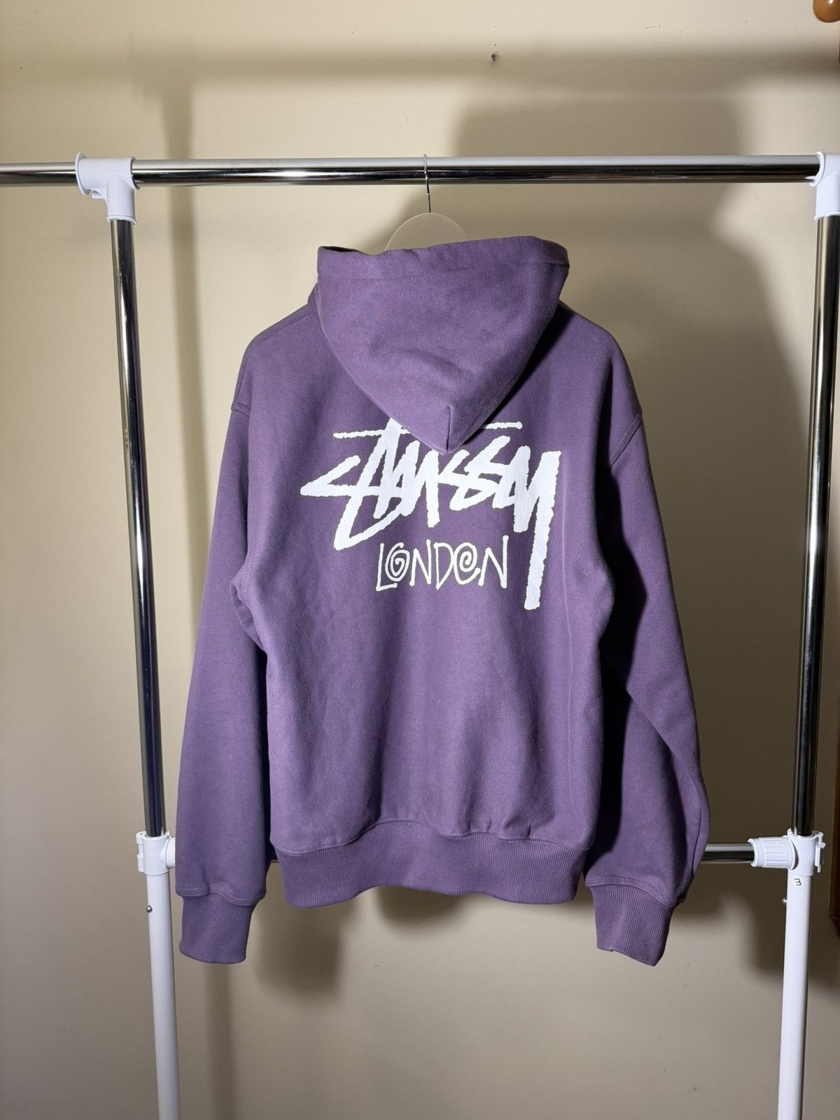 Stussy London Grape Hoodie