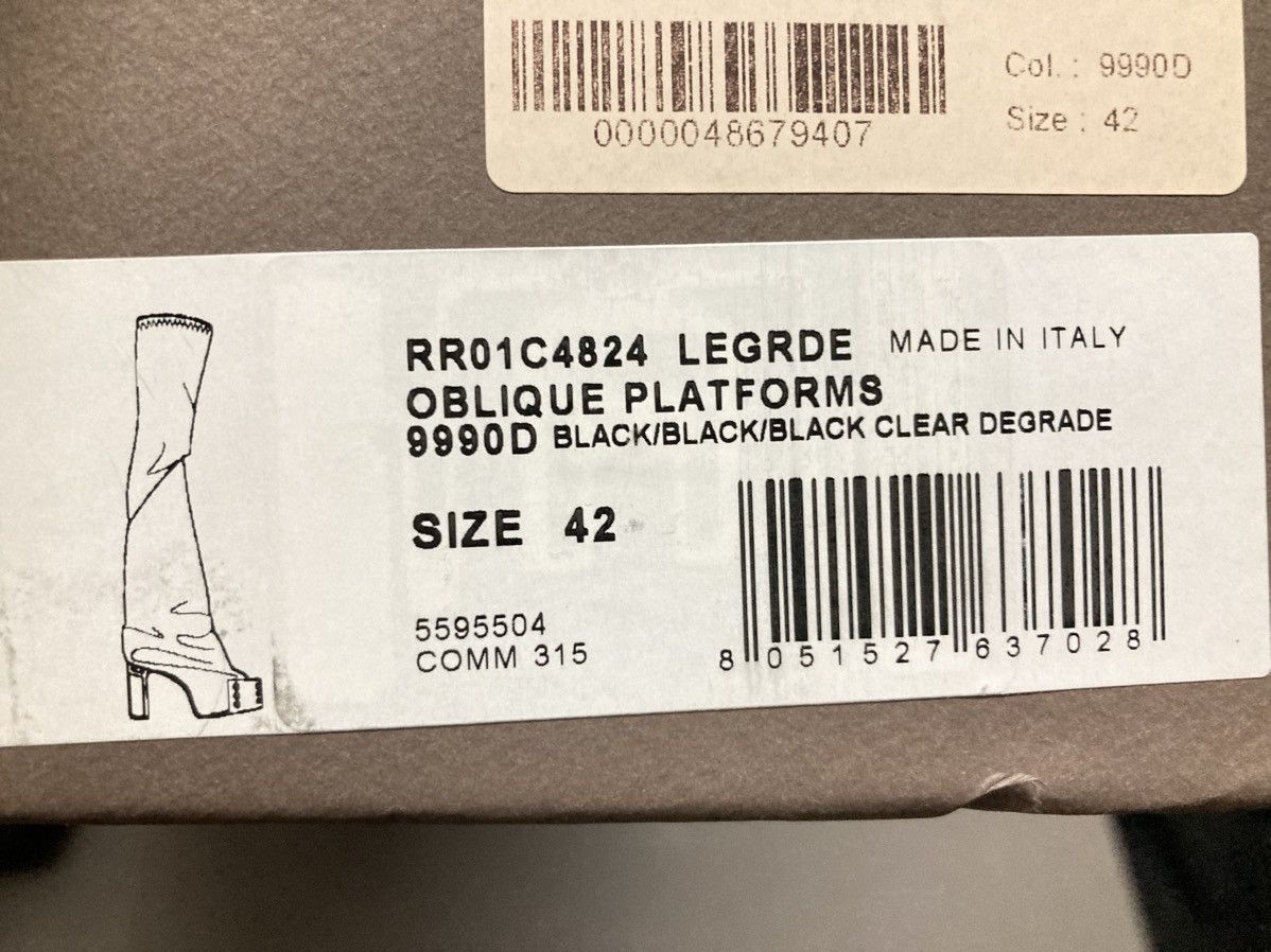 Rick Owens RICK OWENS Oblique Platforms Size US 9 / EU 42 - 14 Thumbnail