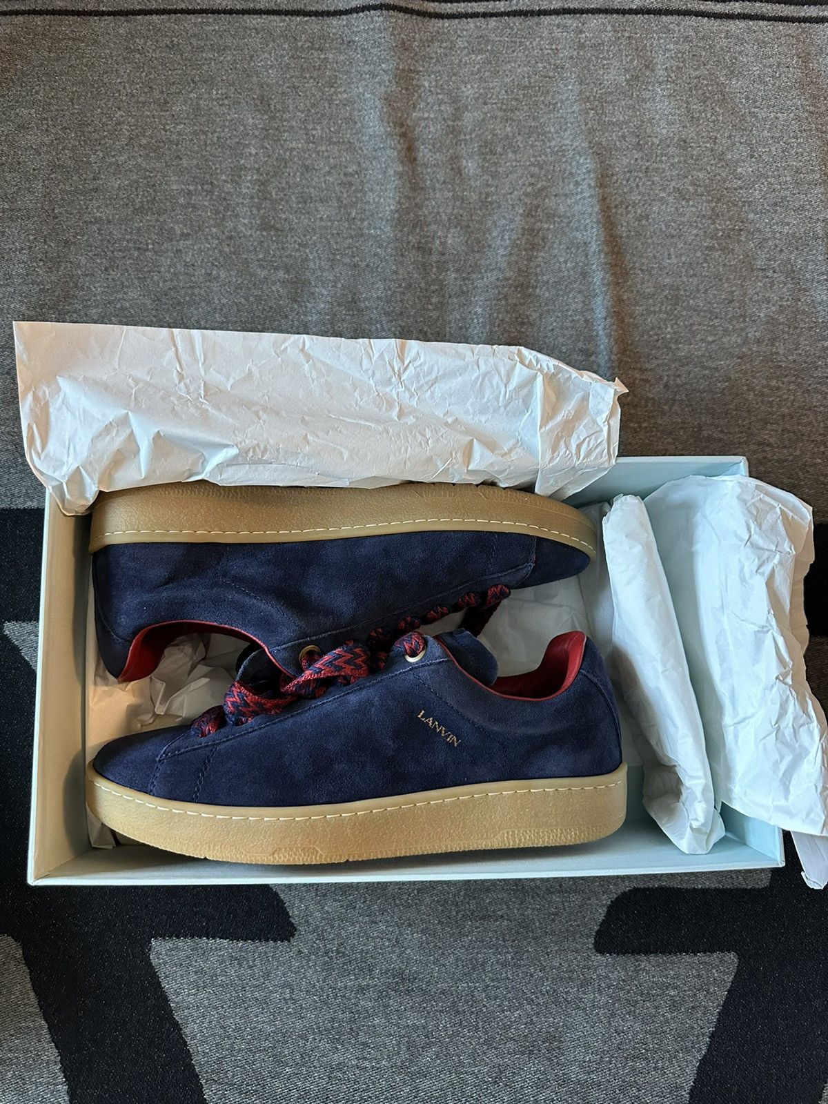 Lanvin Lanvin lace-up low-top sneakers Size US 10 / EU 43 - 13 Thumbnail