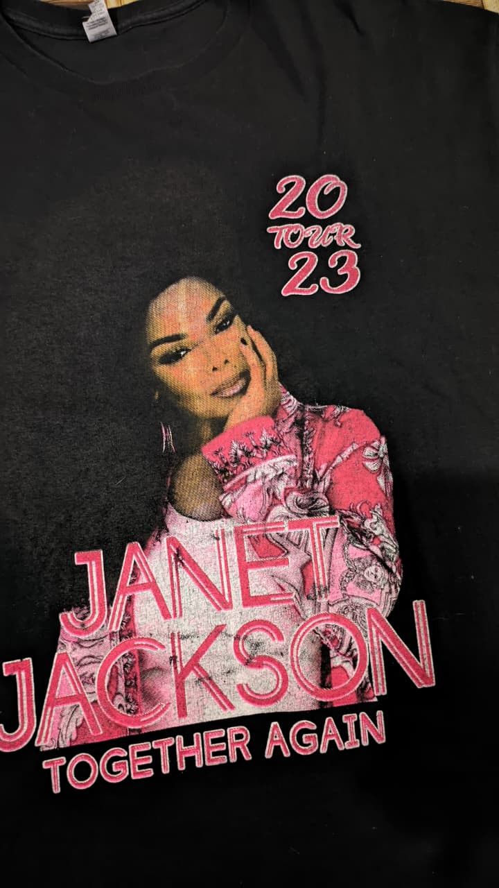 Gildan JANET JACKSON TOUR 2023 GILDAN Size US XL / EU 56 / 4 - 4 Thumbnail