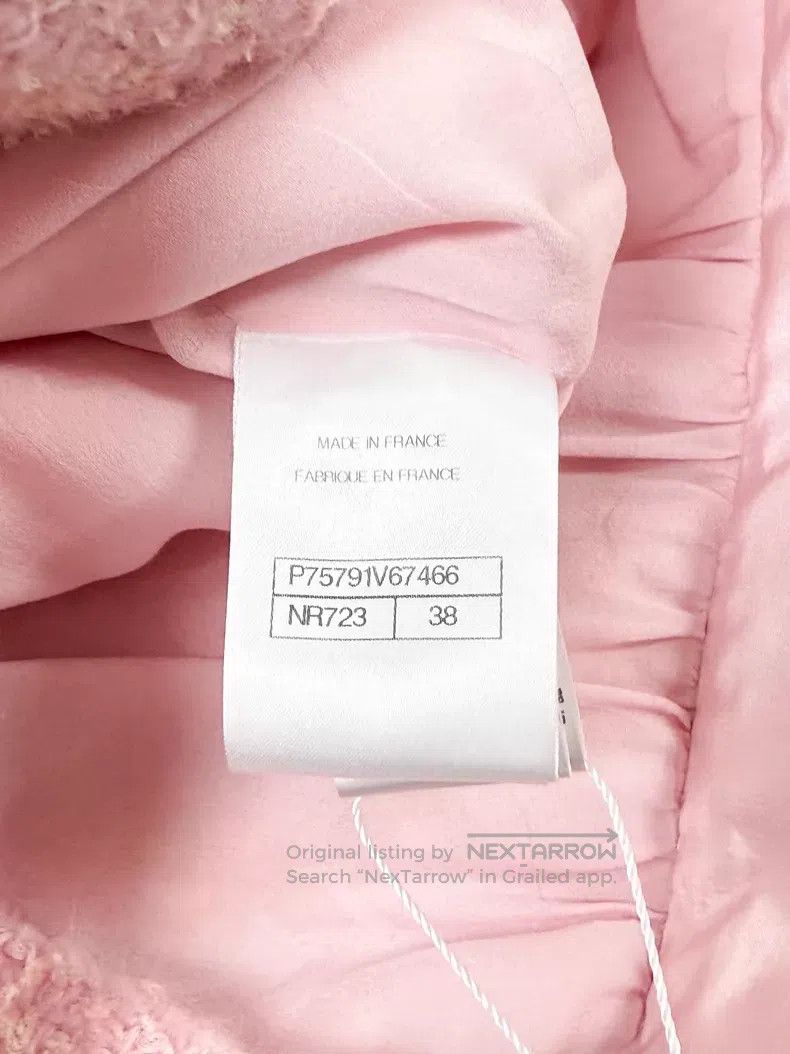 Chanel Chanel Long-sleeved jacket with diamond rolled edge woven Size XS / US 0-2 / IT 36-38 - 7 Thumbnail