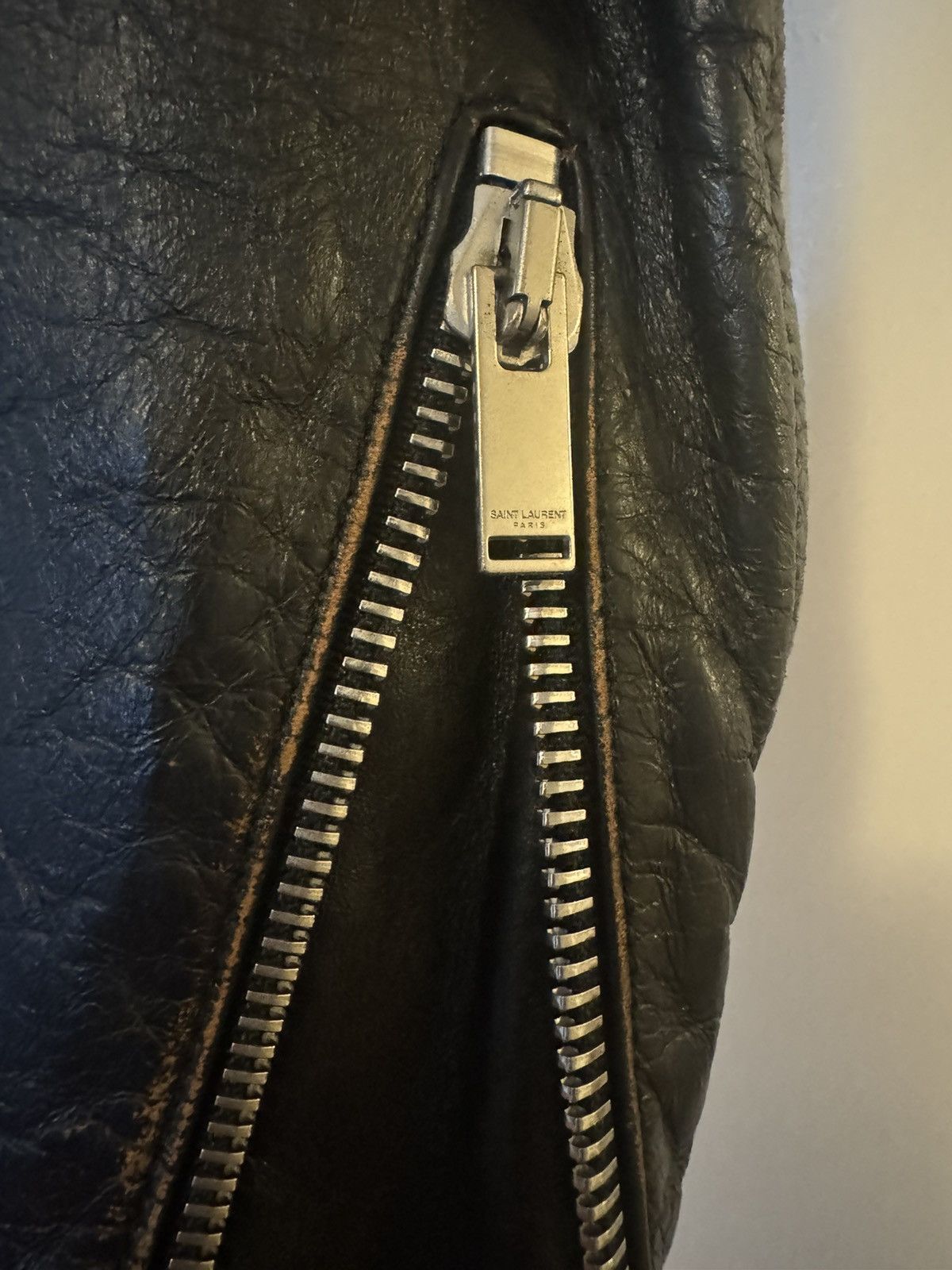 Saint Laurent Paris Saint Laurent Paris No Smoking L01 Leather Jacket Hedi Size US M / EU 48-50 / 2 - 6 Thumbnail