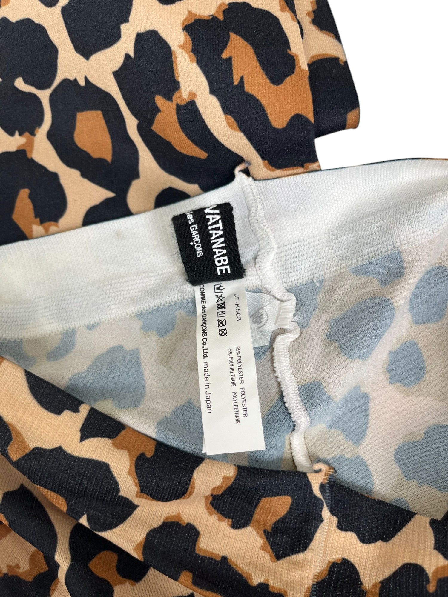 Junya Watanabe F/W 2020 Leopard Print Leggins Size 26" / US 2 / IT 38 - 8 Thumbnail