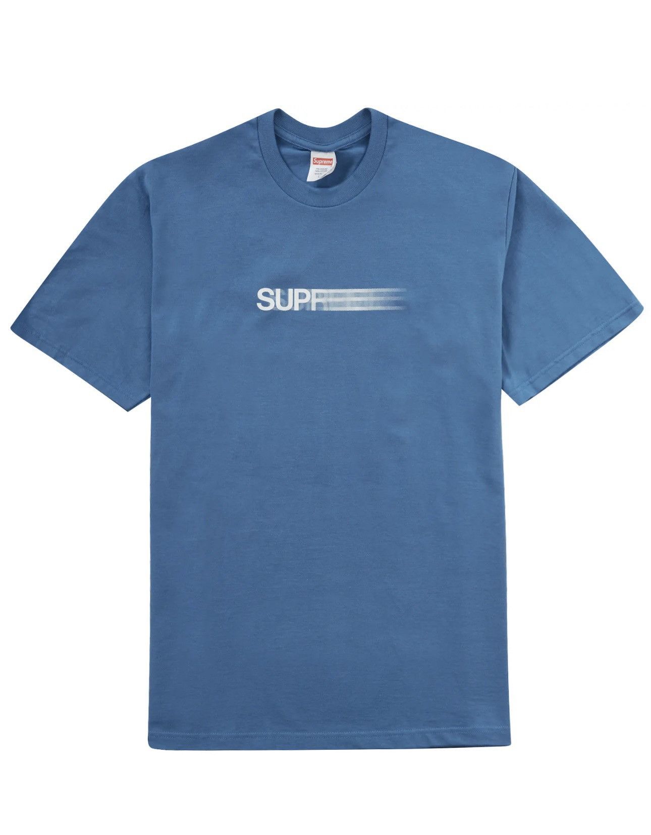 Supreme Motion Tee Medium Blue