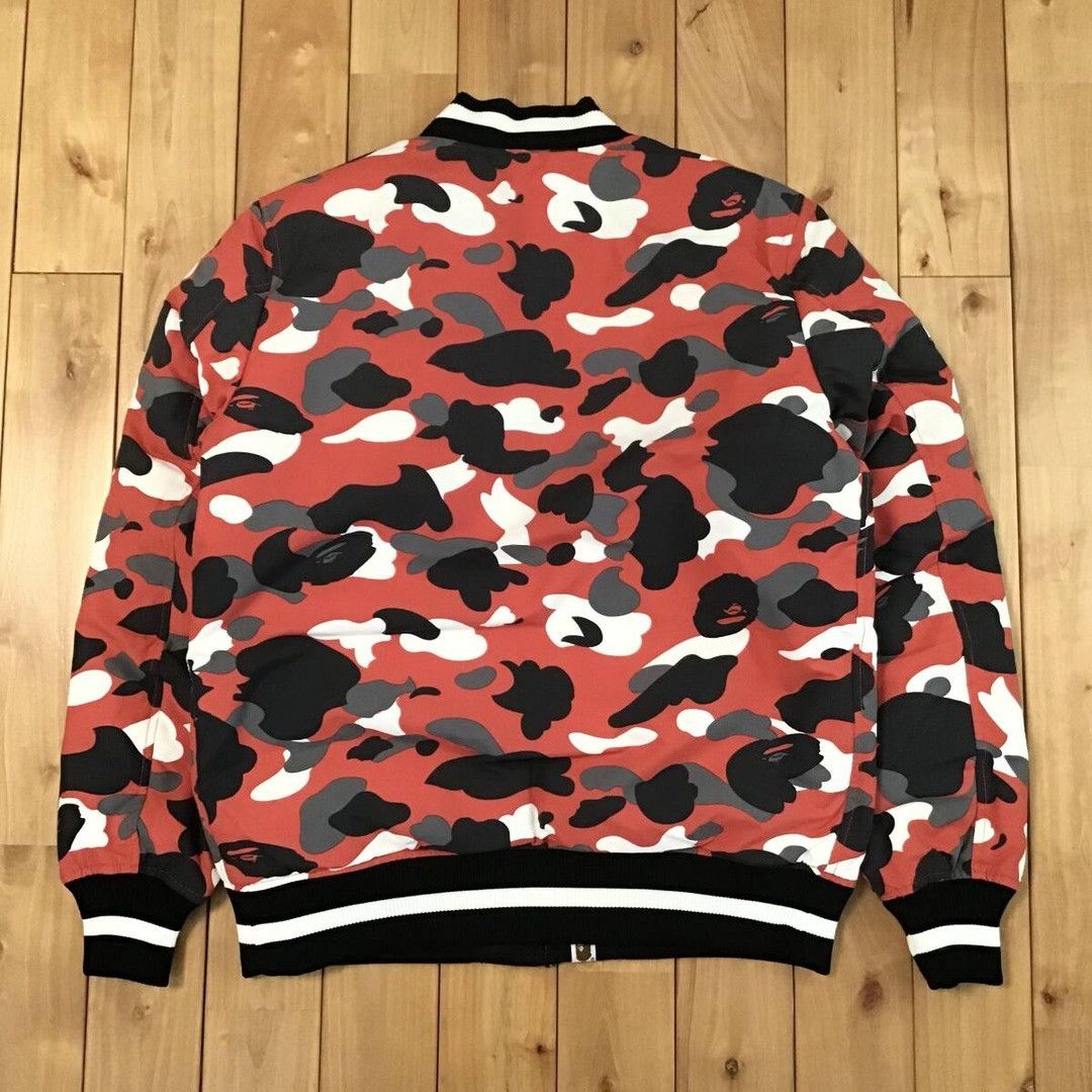 Bape 🔥Reversible🔥 BAPE camo MA-1 bomber puffer down jacket APE Size US M / EU 48-50 / 2 - 3 Thumbnail