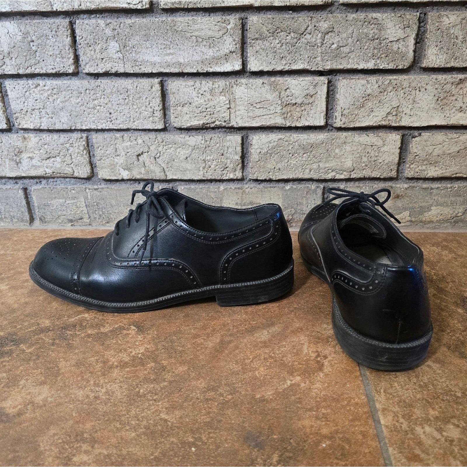 Other Black | DEER STAGS | Seville Leather Oxford Size US 9 / EU 42 - 3 Thumbnail